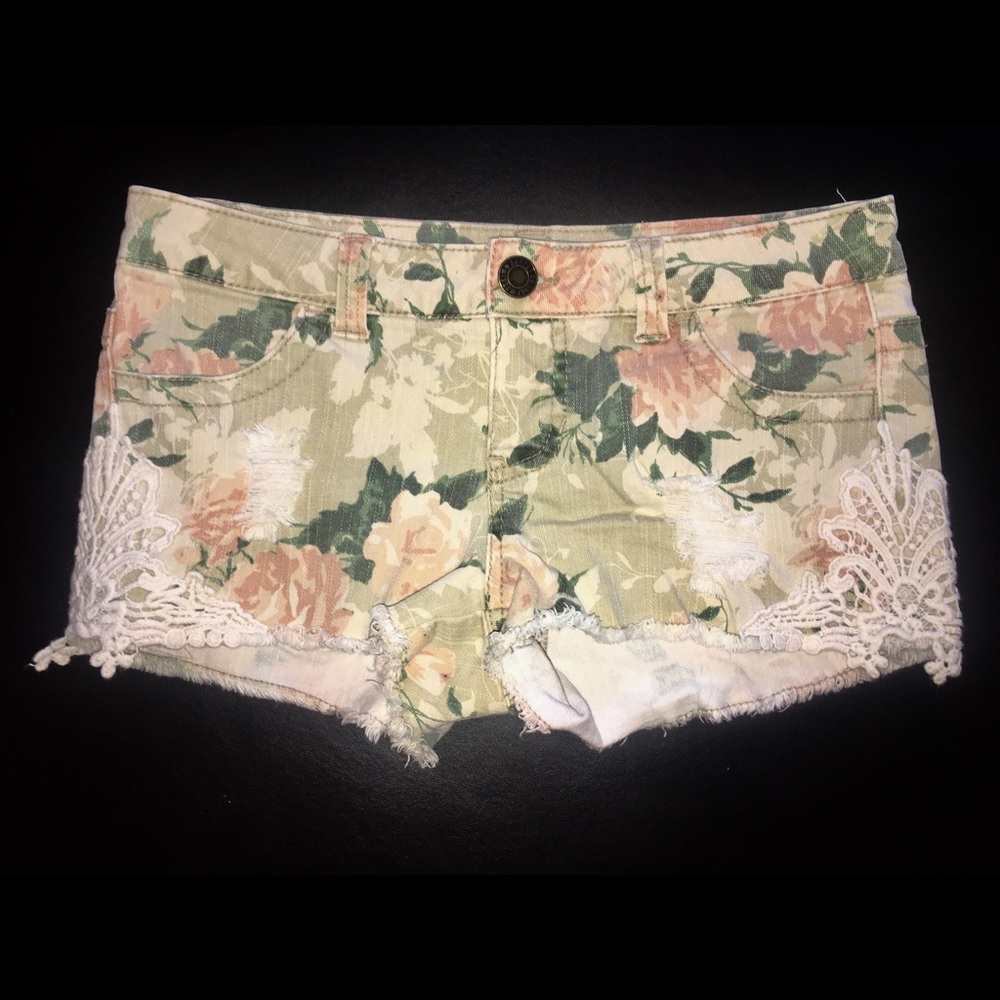 Mossimo Supply Co. - flower patterned shorts